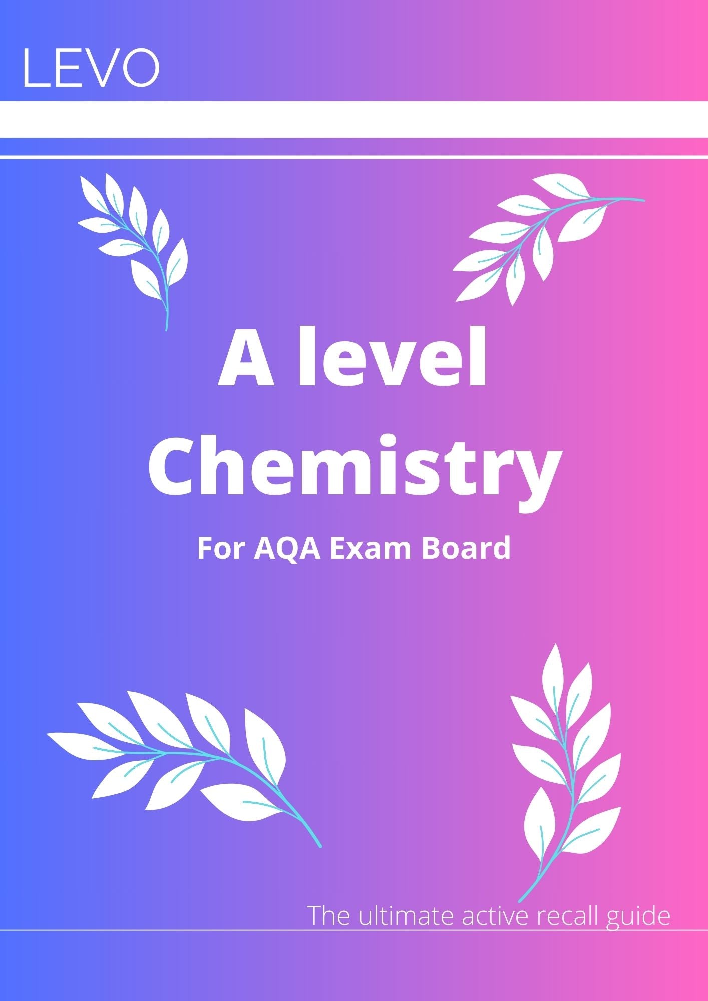 A level Chemistry- AQA