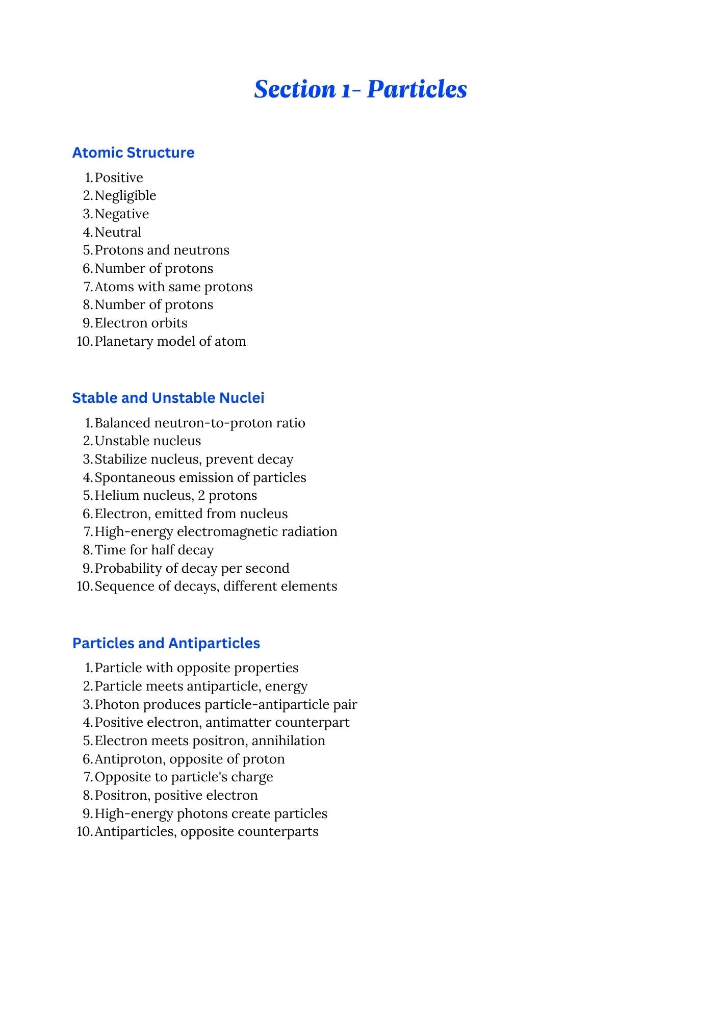 A level Physics- AQA