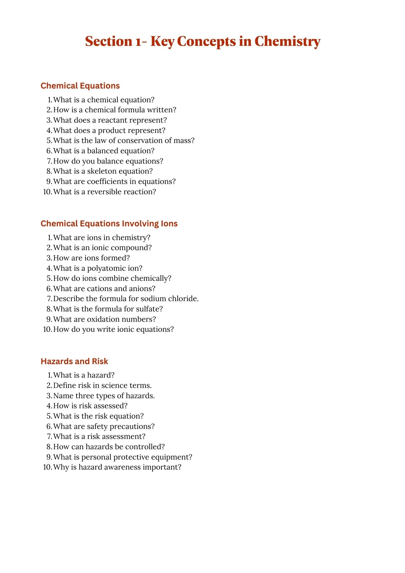 GCSE- Triple Science- Edexcel