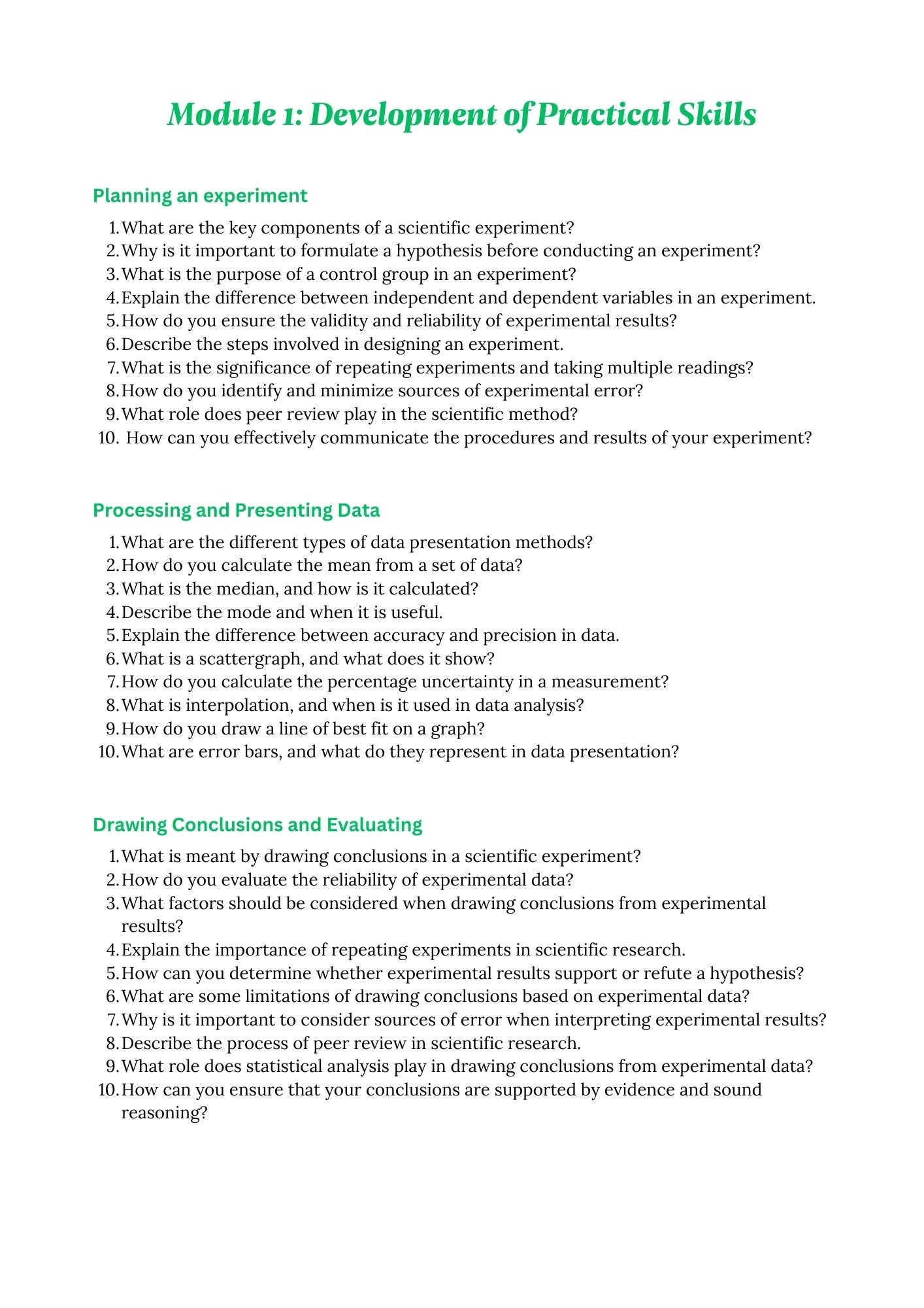 A Level Biology- OCR- Specification A