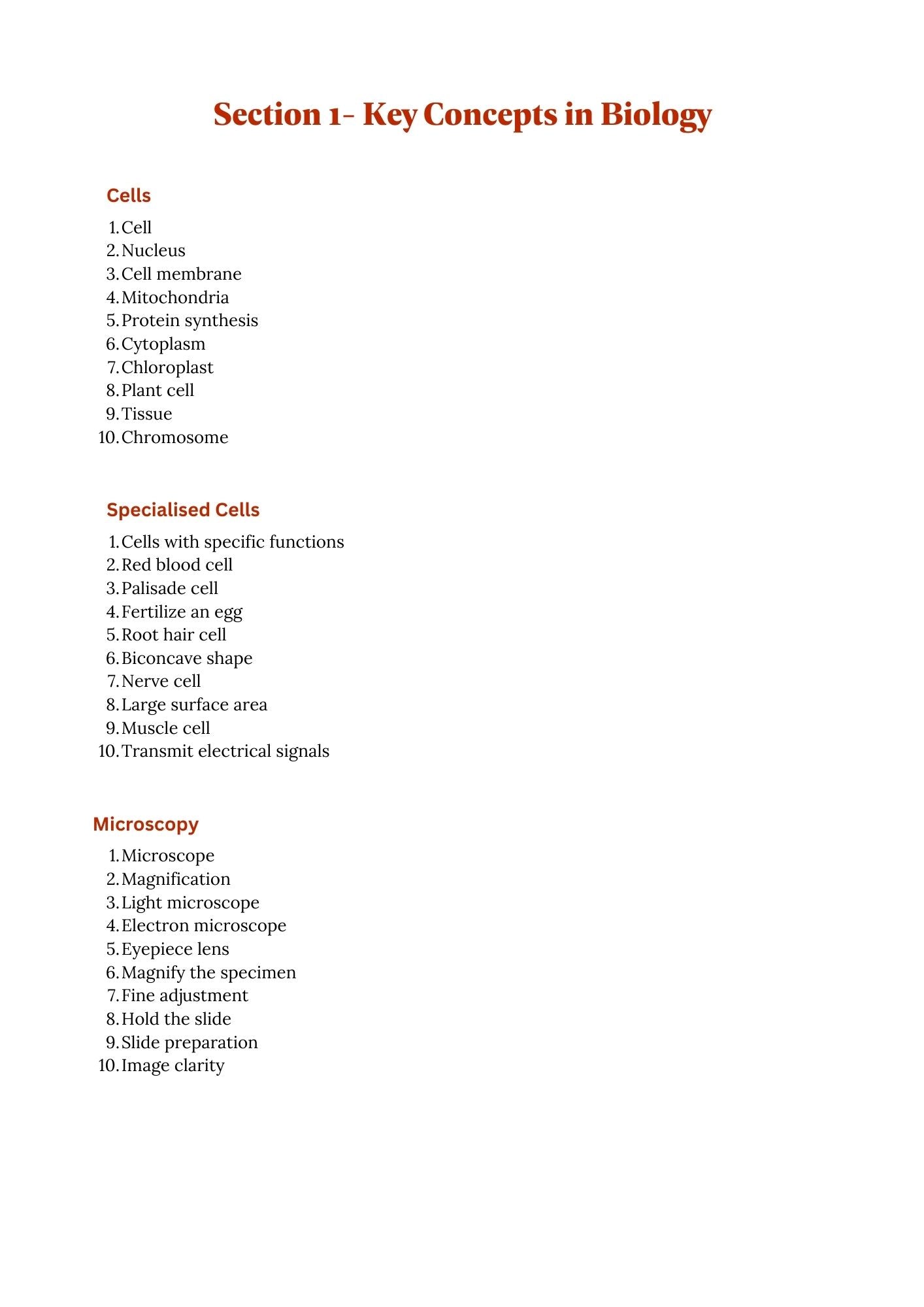 GCSE Combined Science- Edexcel- Foundation