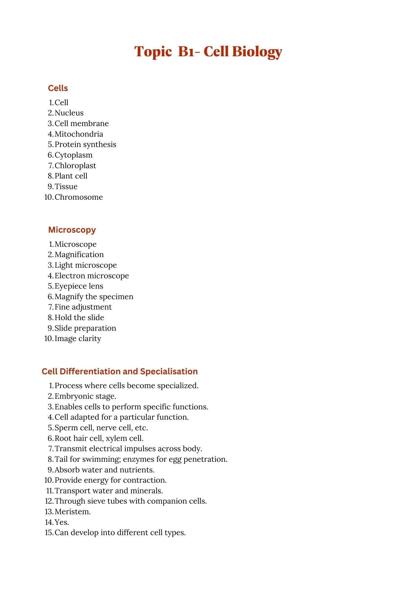 GCSE Combined Science- Higher- AQA