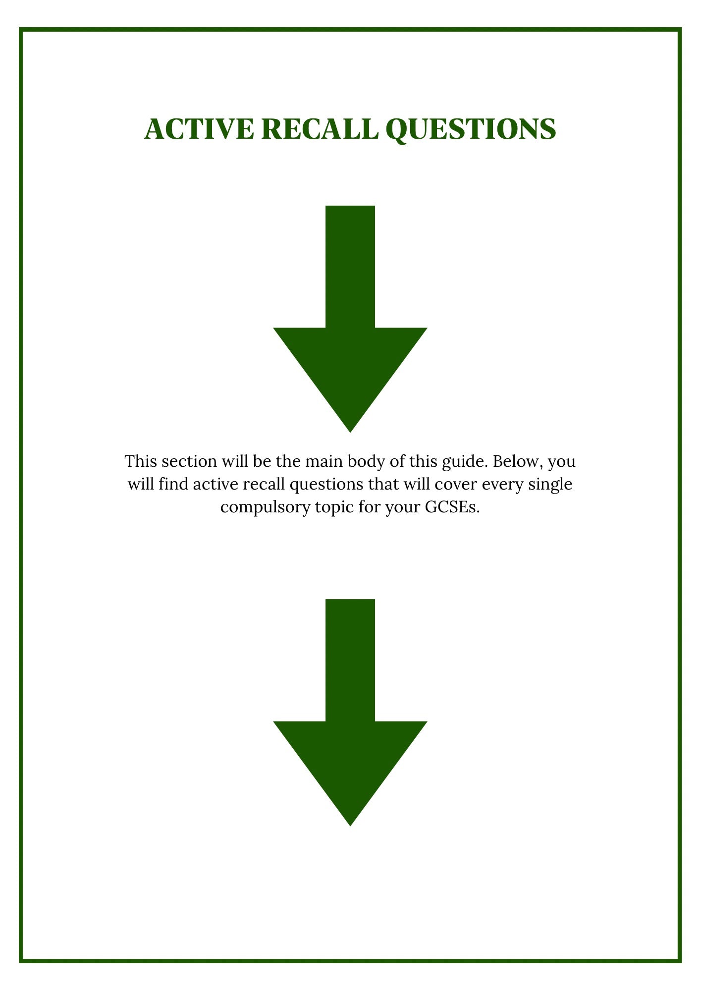 GCSE Geography- AQA