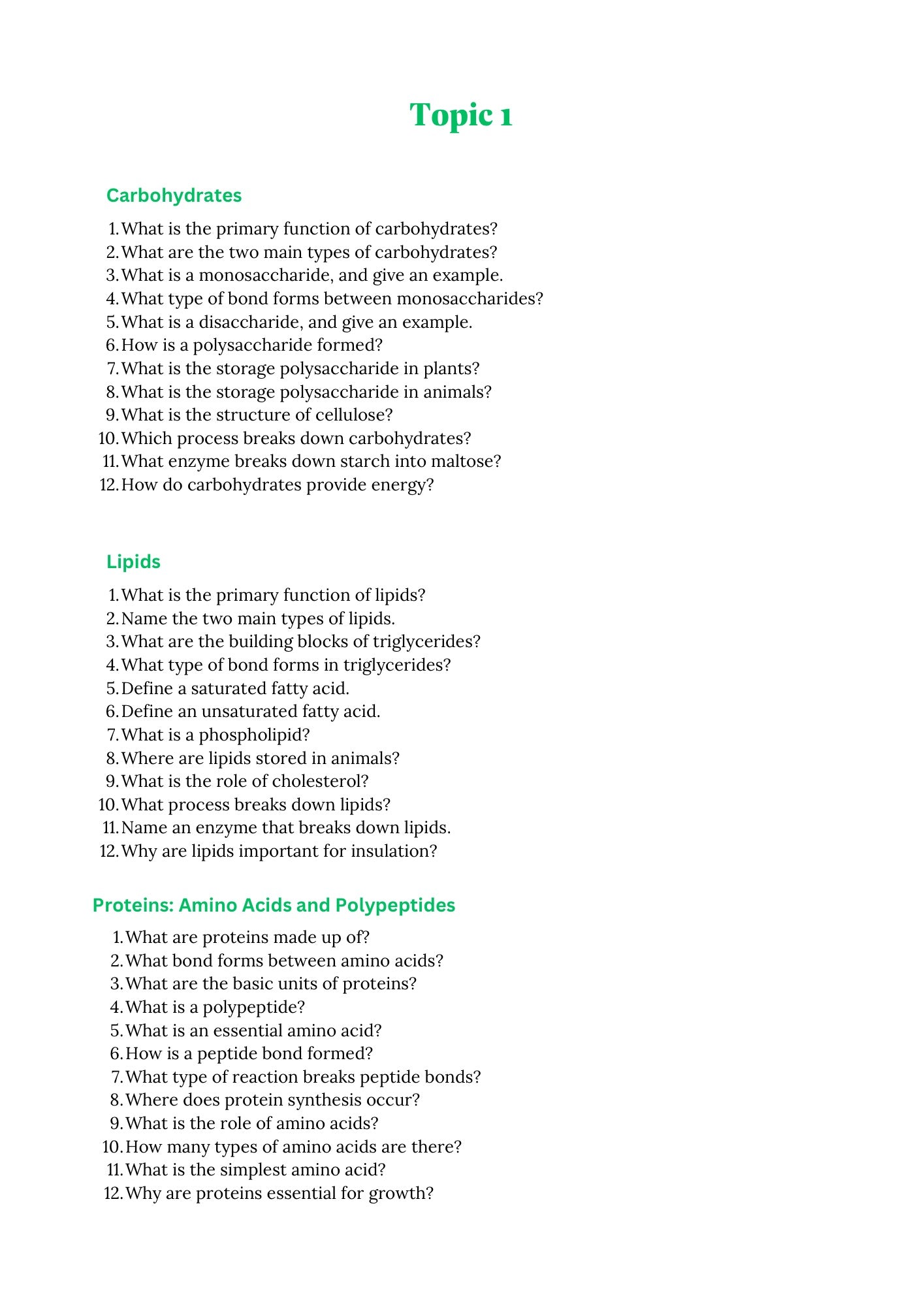 Edexcel A level Biology- Spec B