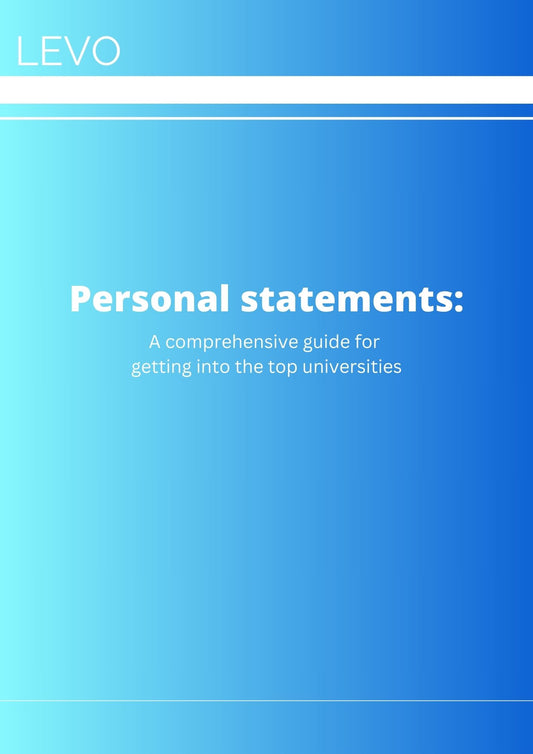 Personal Statement Guide- 2024/2025