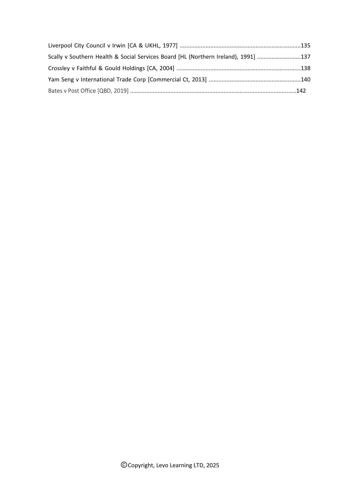 Contract Law Case Summary Book P1.