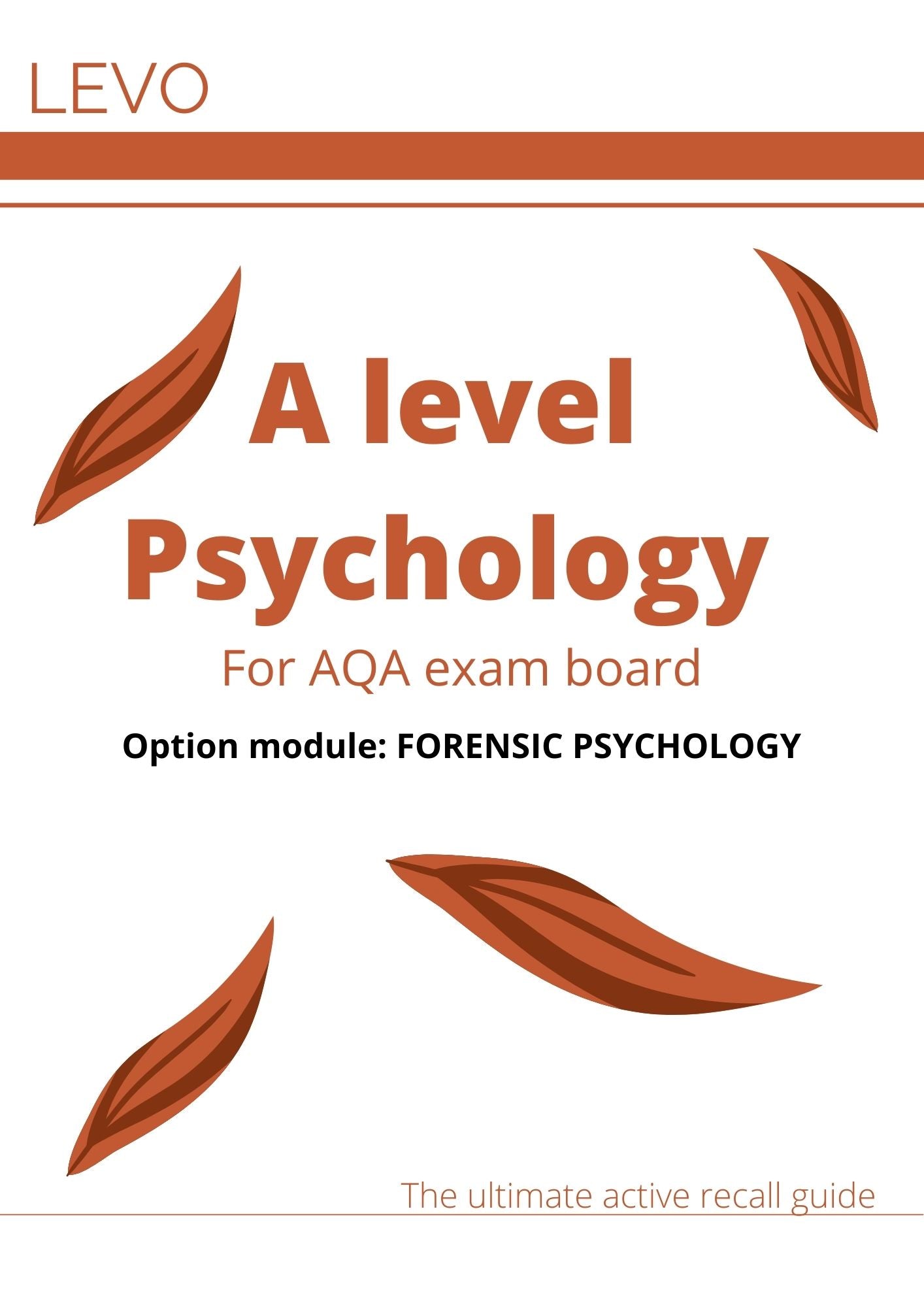 A level Psychology-AQA-Forensic Psychology